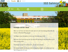 Tablet Screenshot of igs-salmtal.de